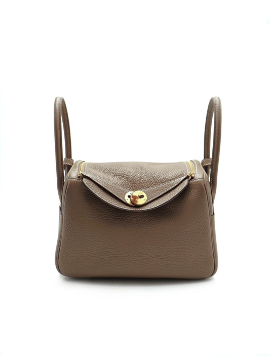HERMES Lindy30 - 灰金
