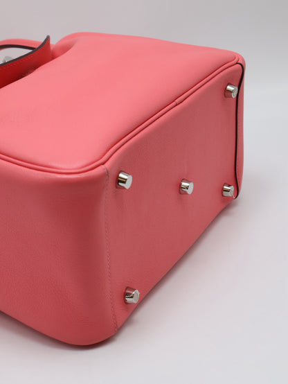HERMES Lindy 26 - Rose Azalee 8W 唇膏粉銀 A