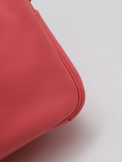 HERMES Lindy 26 - Rose Azalee 8W 唇膏粉銀 A