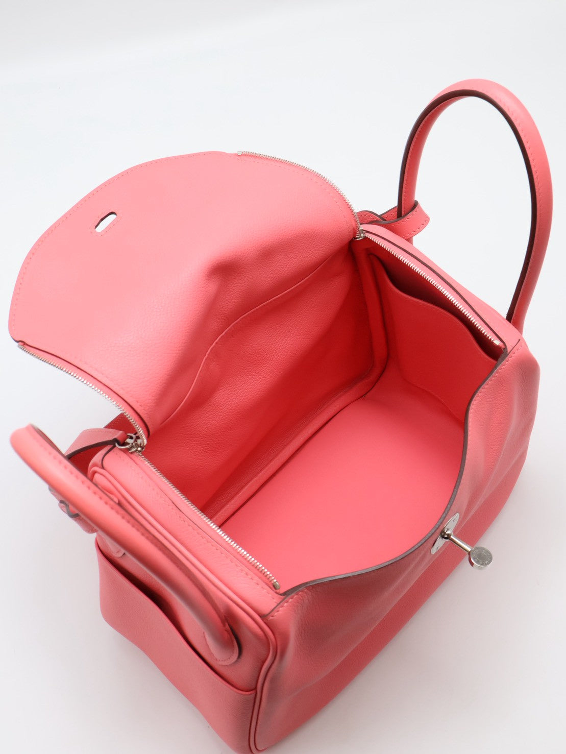 HERMES Lindy 26 - Rose Azalee 8W 唇膏粉銀 A
