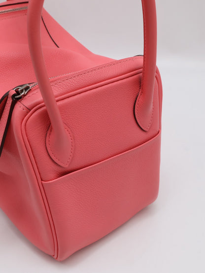 HERMES Lindy 26 - Rose Azalee 8W 唇膏粉銀 A