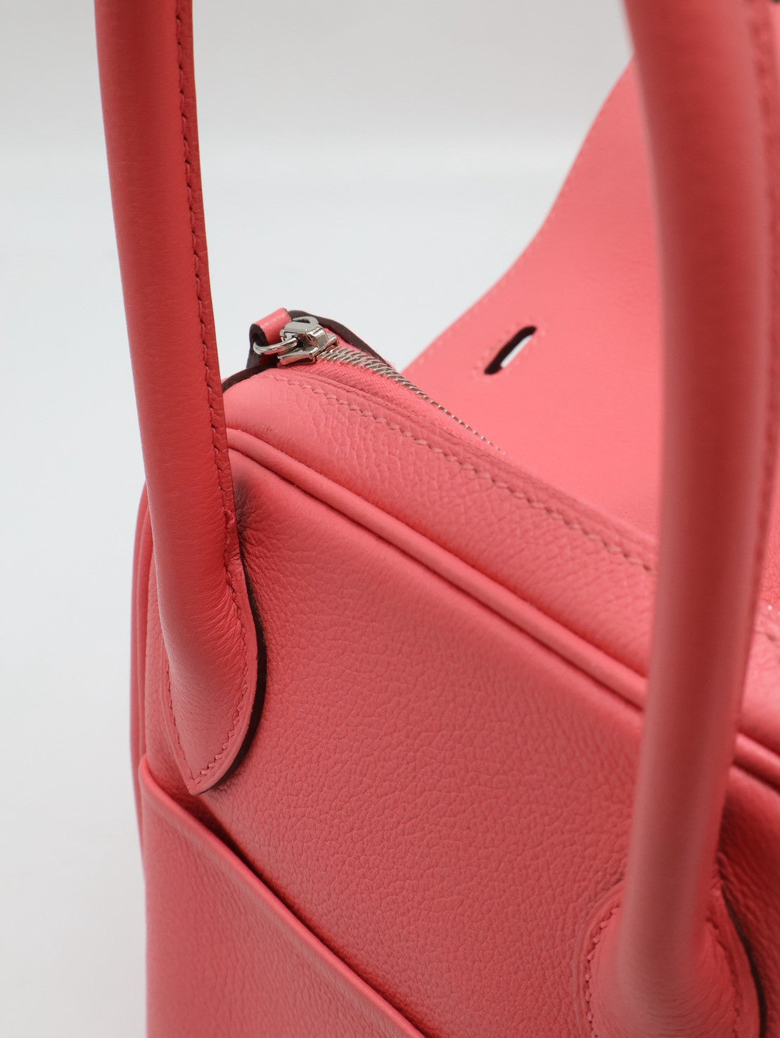 HERMES Lindy 26 - Rose Azalee 8W 唇膏粉銀 A