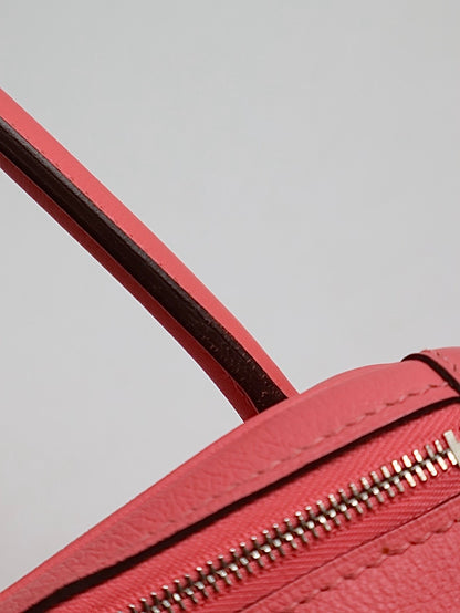 HERMES Lindy 26 - Rose Azalee 8W 唇膏粉銀 A
