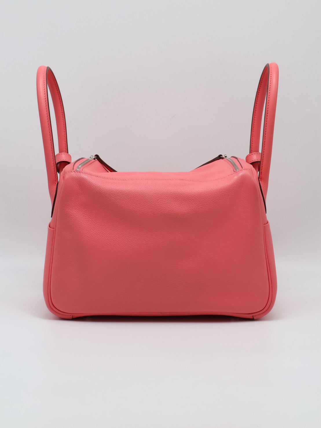 HERMES Lindy 26 - Rose Azalee 8W 唇膏粉銀 A