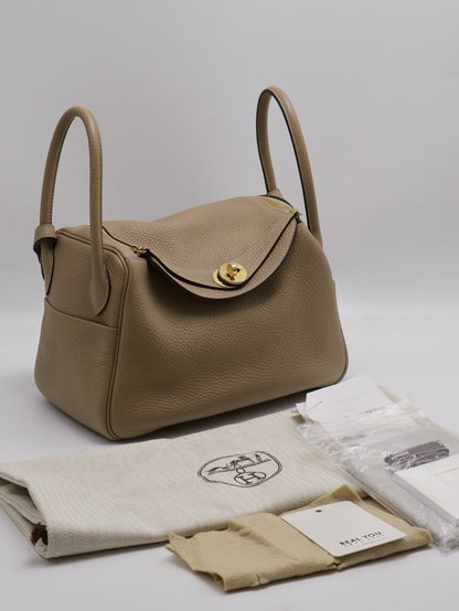 HERMES Lindy 26 - 風衣灰金 U