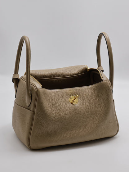 HERMES Lindy 26 - 風衣灰金 U