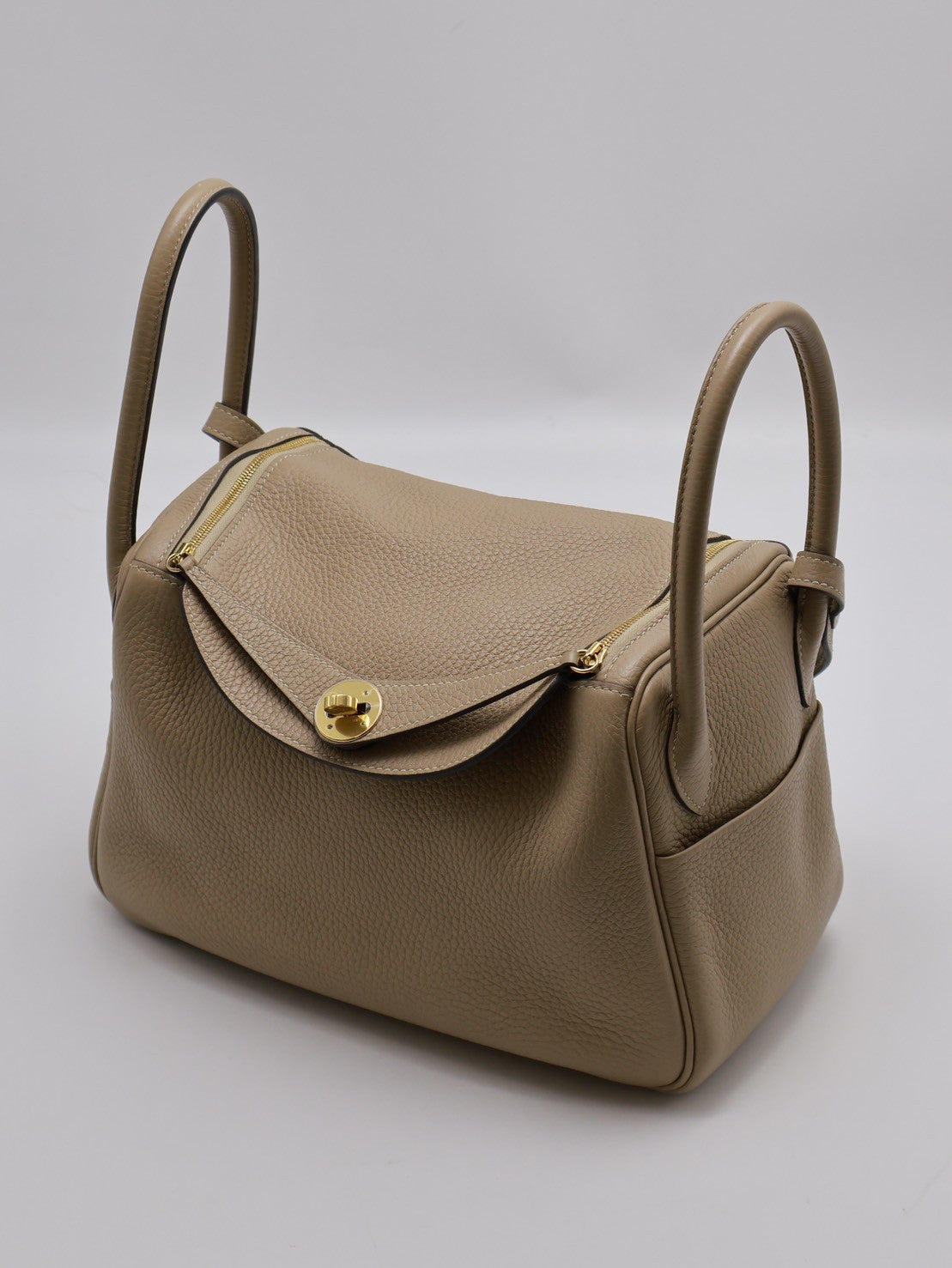 HERMES Lindy 26 - 風衣灰金 U