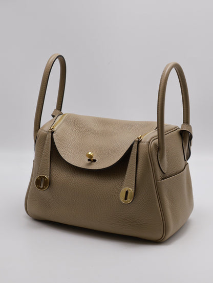 HERMES Lindy 26 - 風衣灰金 U