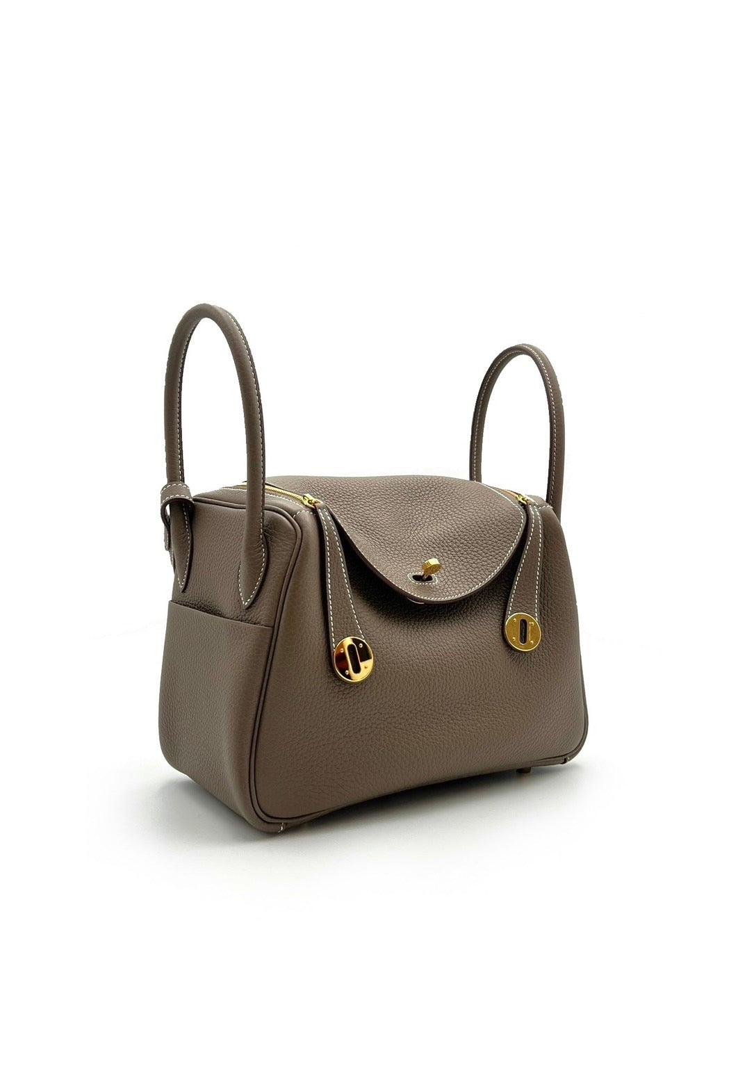 HERMES Lindy30 - 灰金