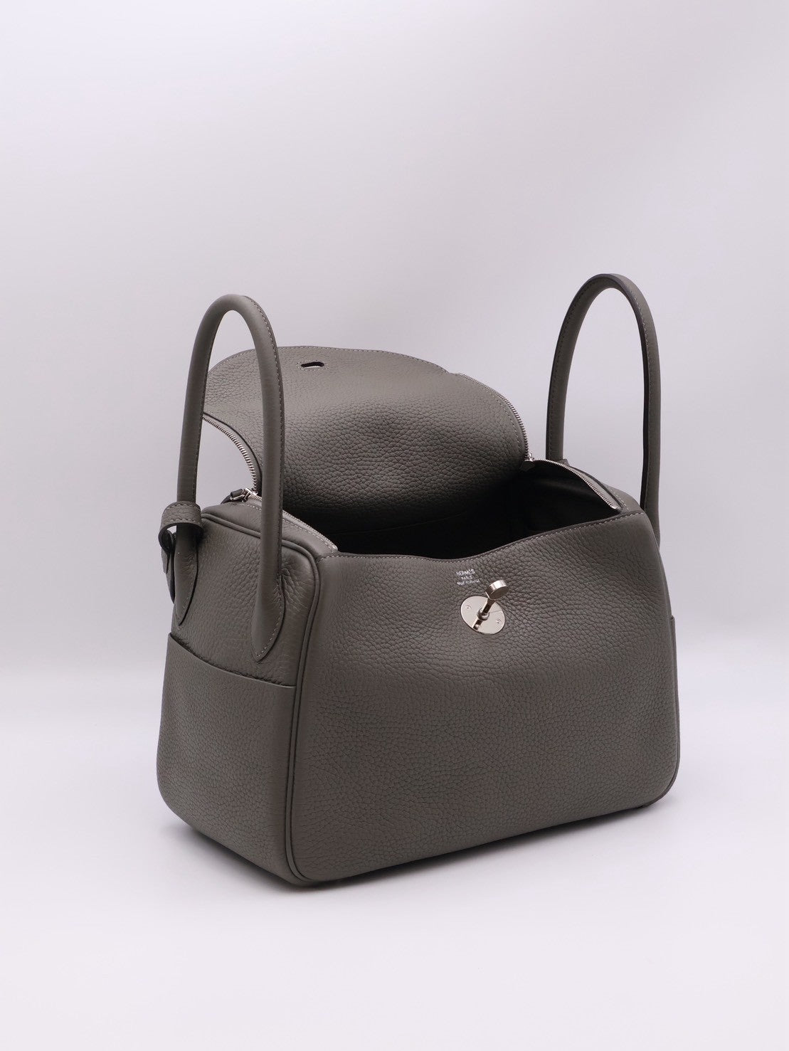HERMES Lindy 26 - Gris Meyer 0L 積雨雲灰銀 U