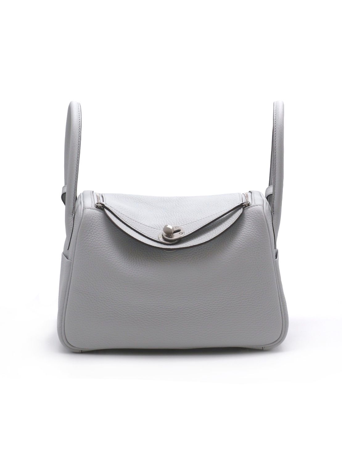 HERMES Lindy 26 - Bleu Pale 08 聖杯藍銀 U