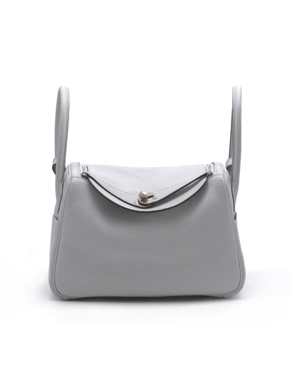 HERMES Lindy 26 - Bleu Pale 08 聖杯藍銀 U