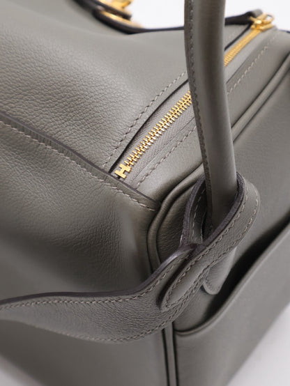 HERMES Lindy 26 - Gris Meyer 0L 積雨雲灰金 U
