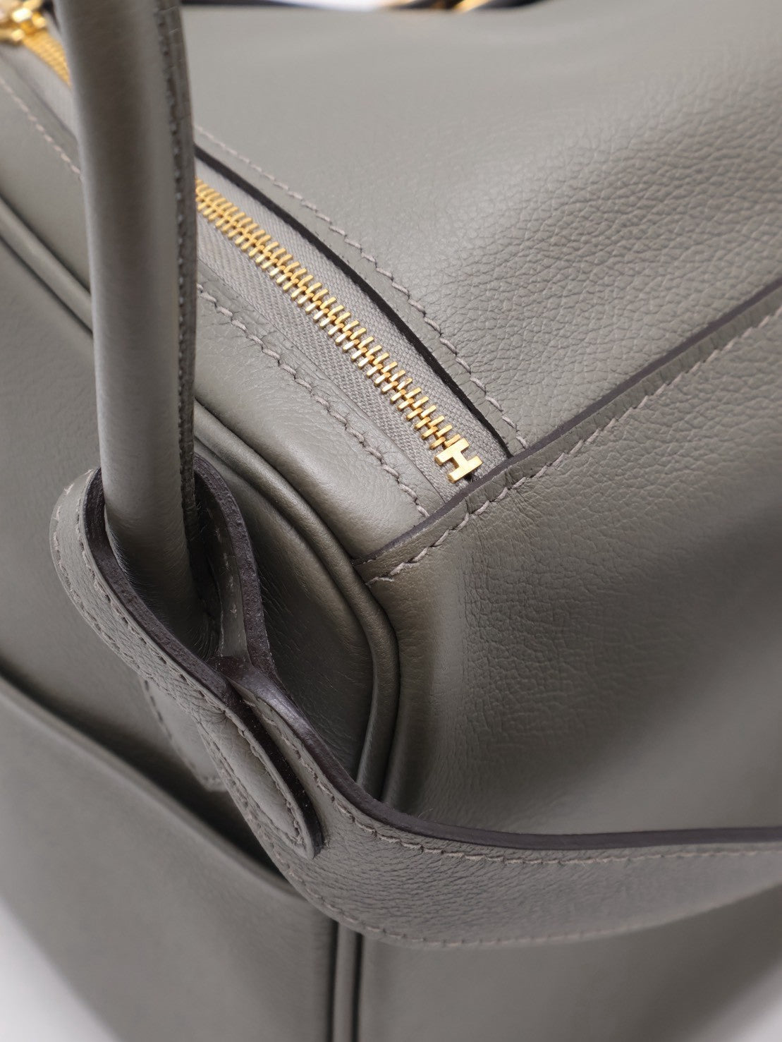 HERMES Lindy 26 - Gris Meyer 0L 積雨雲灰金 U
