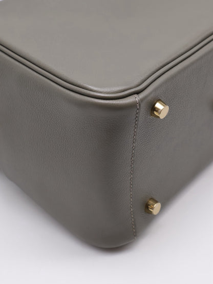 HERMES Lindy 26 - Gris Meyer 0L 積雨雲灰金 U