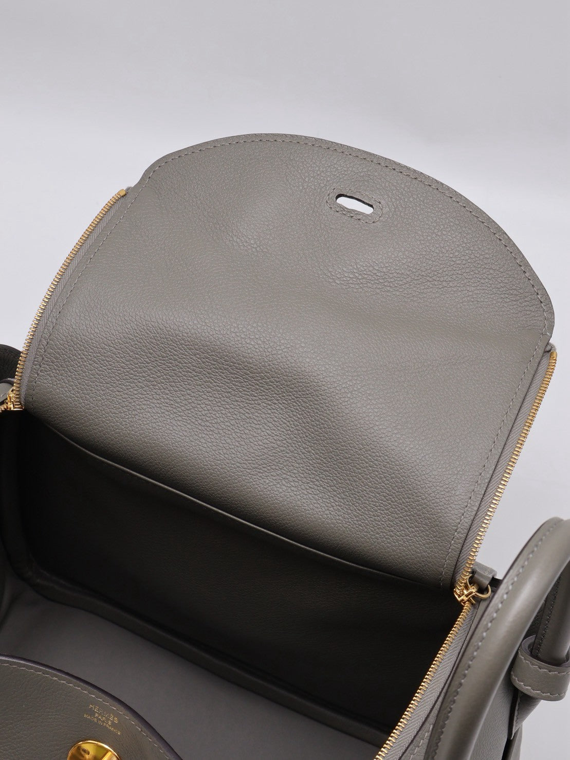 HERMES Lindy 26 - Gris Meyer 0L 積雨雲灰金 U