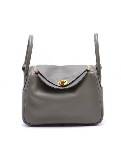 HERMES Lindy 26 - Gris Meyer 0L 積雨雲灰金 U