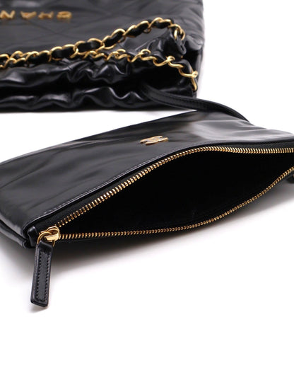 CHANEL 22 Bag - 中號黑金
