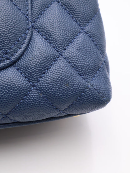 CHANEL Coco Handle - 小號藍金24開