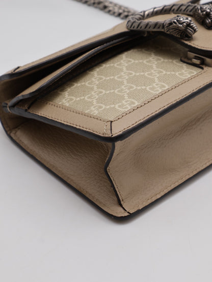 GUCCI Dionysus老花酒神包 - 中號燕麥