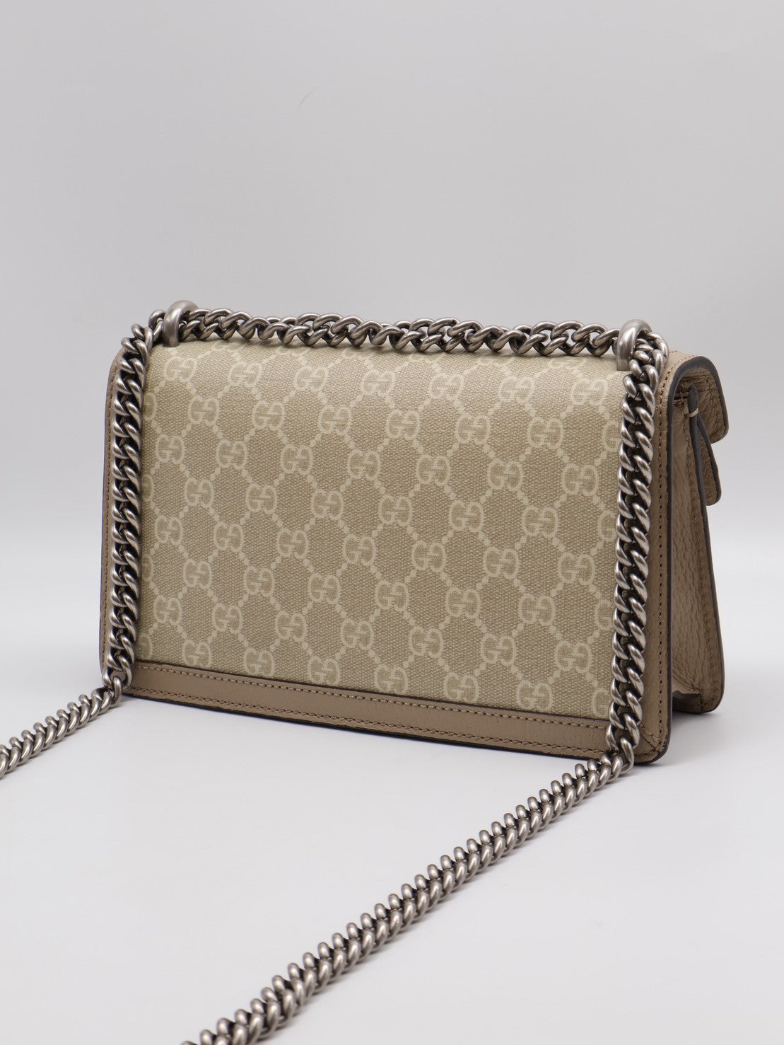 GUCCI Dionysus老花酒神包 - 中號燕麥