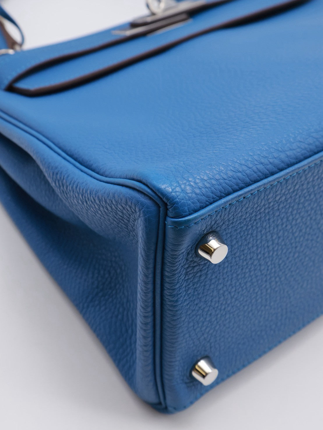 HERMES Kelly 28 - Bleu Zellige I7 琉璃藍銀 🄾