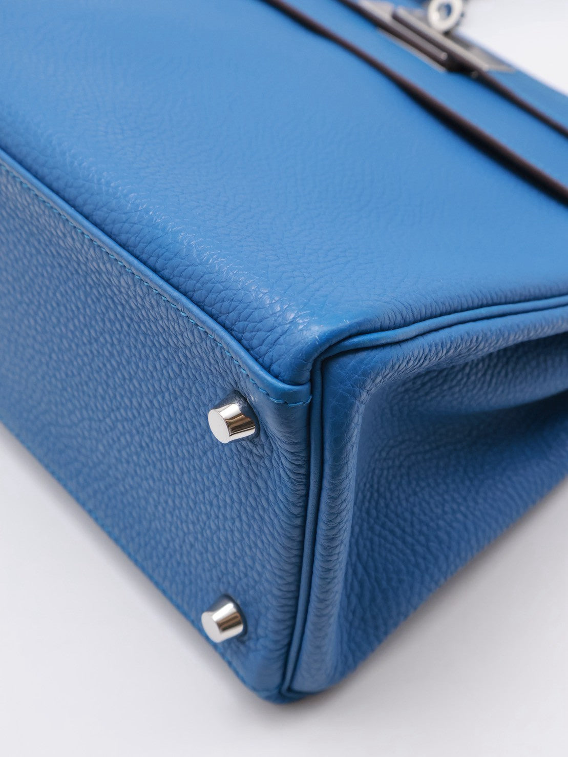 HERMES Kelly 28 - Bleu Zellige I7 琉璃藍銀 🄾