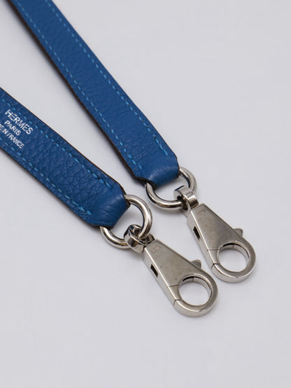 HERMES Kelly 28 - Bleu Zellige I7 琉璃藍銀 🄾