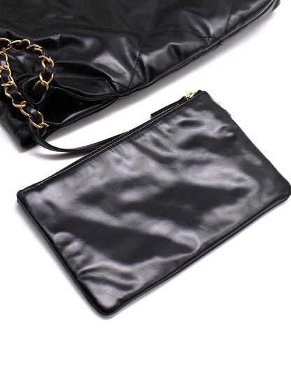 CHANEL 22 Bag - 中號黑金