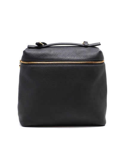 Loro piana Extra Pocket 後背包 23.5  - 粒面牛皮黑金