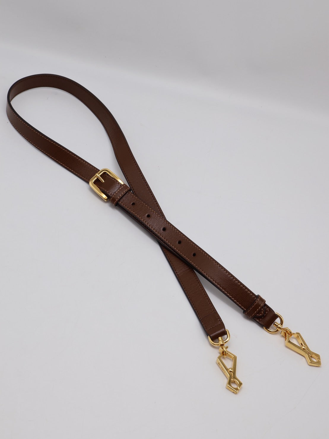 GUCCI Horsebit 1955馬銜釦馬鞍包 - Mini棕