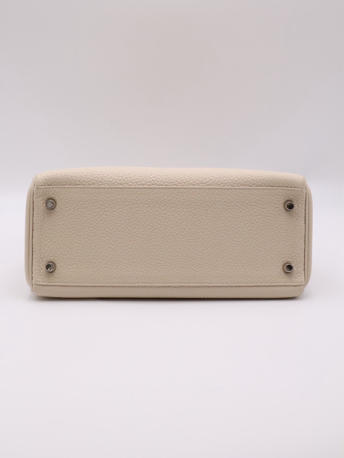 HERMES Kelly 28 - Craie 10 奶昔白銀 Z
