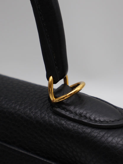 HERMES Kelly 28 - 黑金 T