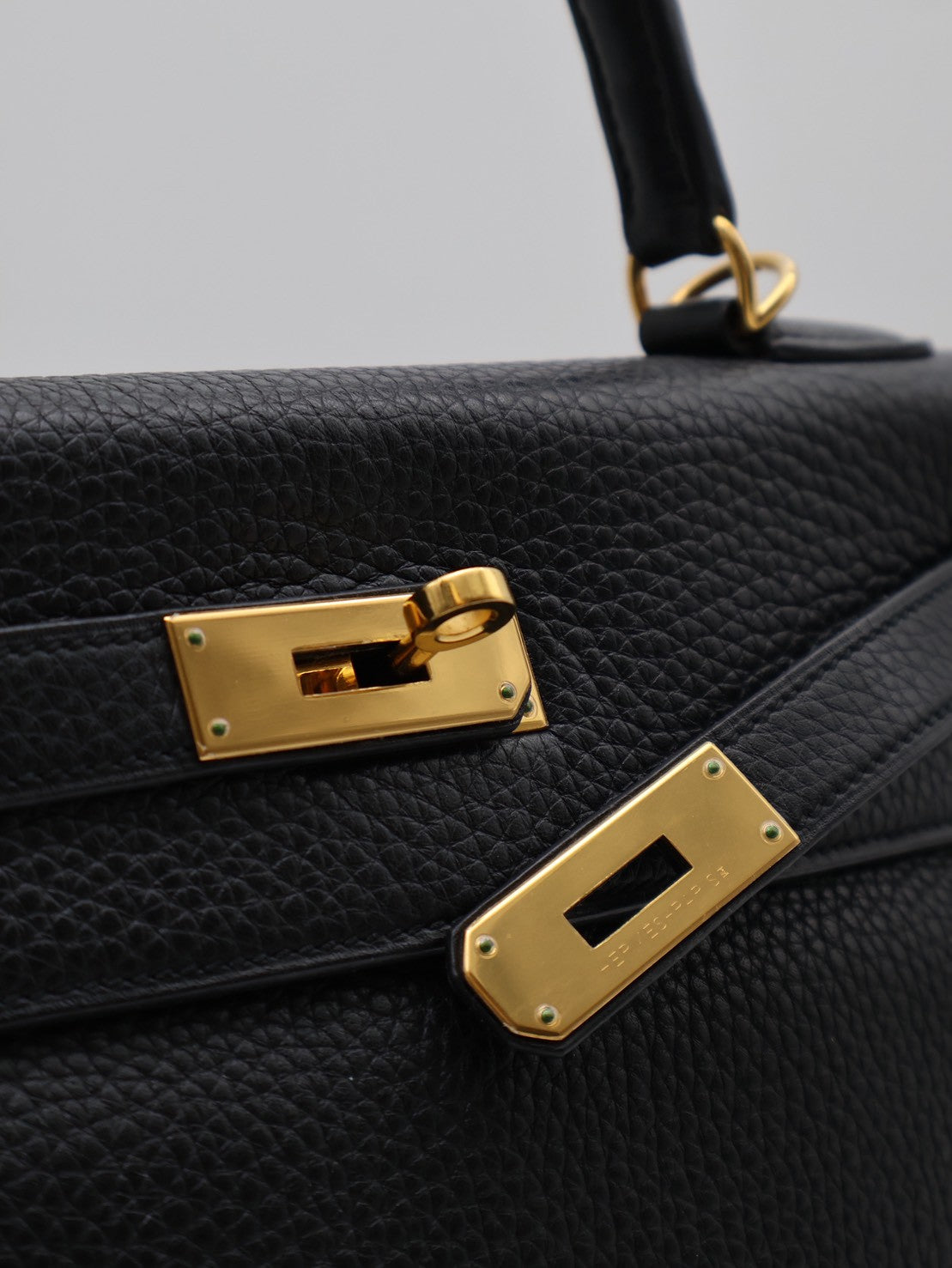 HERMES Kelly 28 - 黑金 T