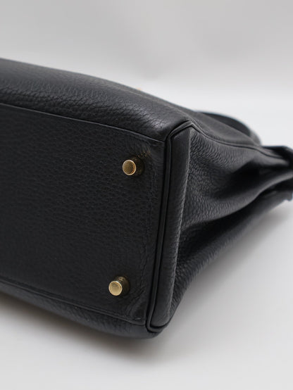HERMES Kelly 28 - 黑金 T