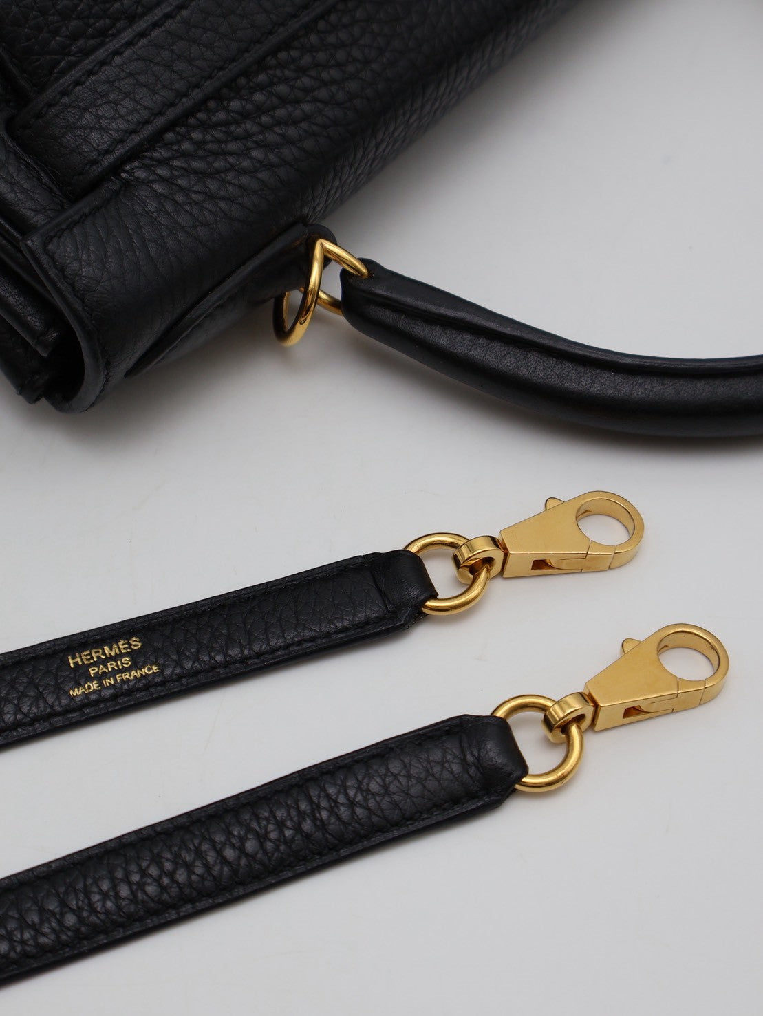 HERMES Kelly 28 - 黑金 T