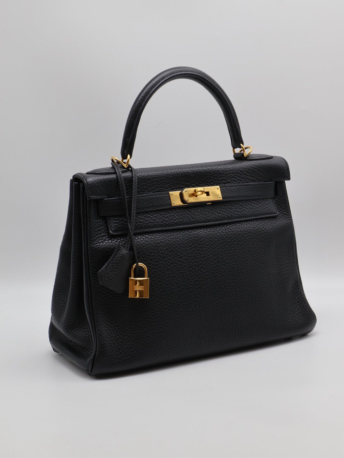 HERMES Kelly 28 - 黑金 T