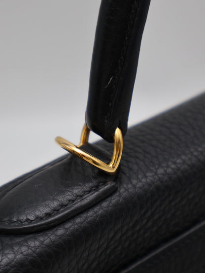 HERMES Kelly 28 - 黑金 T
