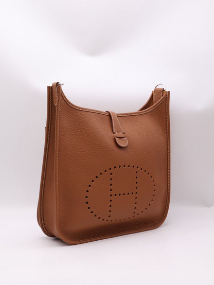 HERMES Evelyne 29 - Gold 金棕銀 W