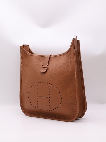 HERMES Evelyne 29 - Gold 金棕銀 W