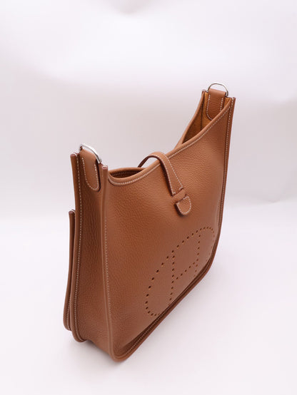 HERMES Evelyne 29 - Gold 金棕銀 W