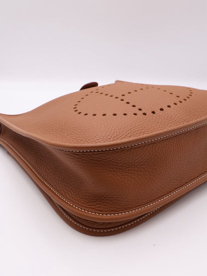HERMES Evelyne 29 - Gold 金棕銀 W
