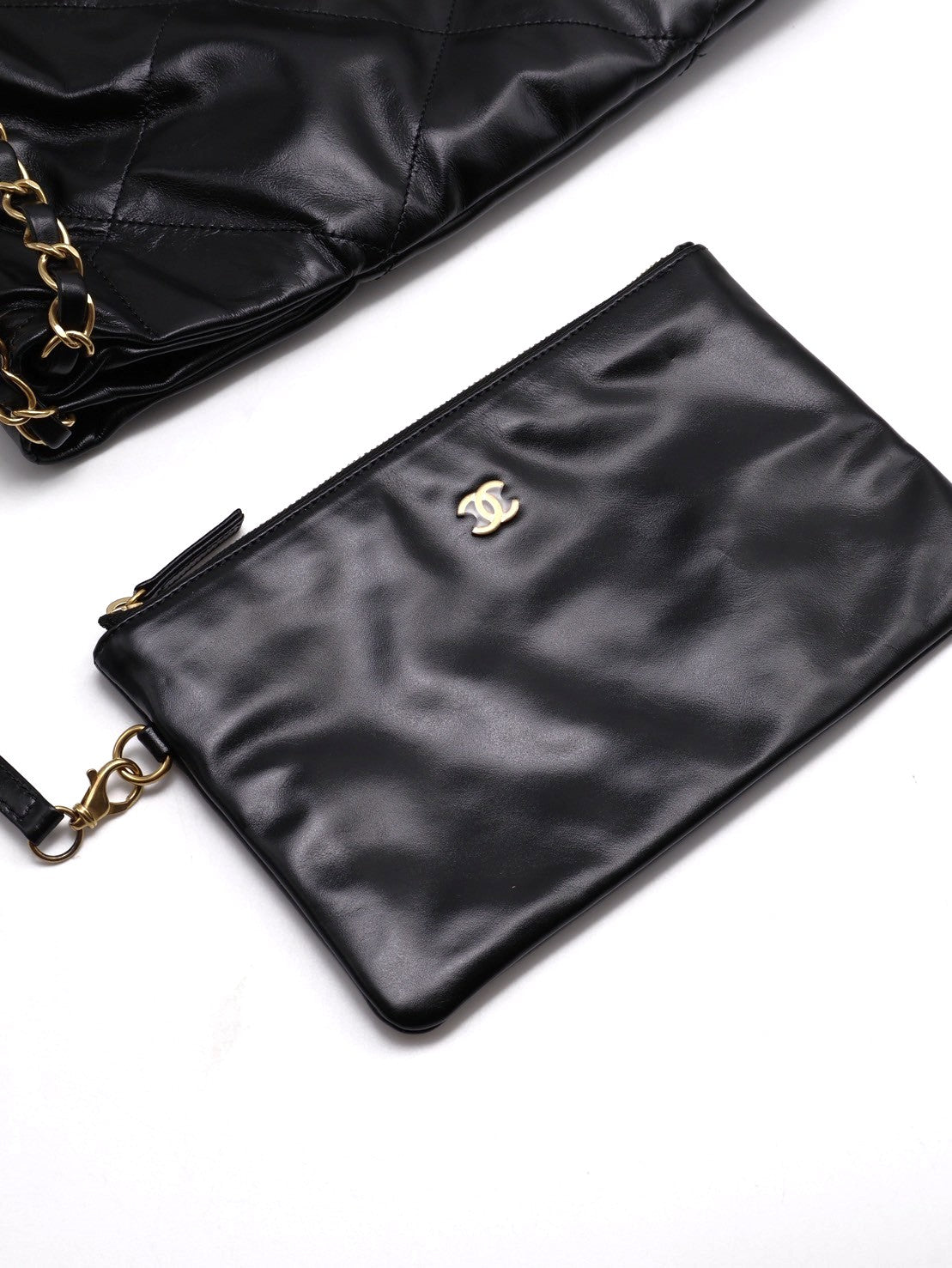 CHANEL 22 Bag - 中號黑金