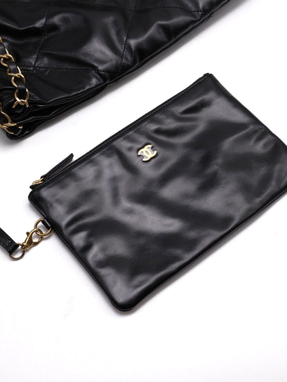 CHANEL 22 Bag - 中號黑金