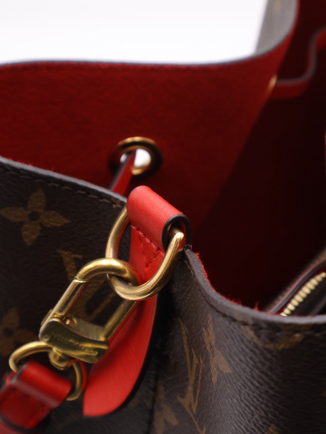 LOUIS VUITTON Neonoe水桶包 - MM紅