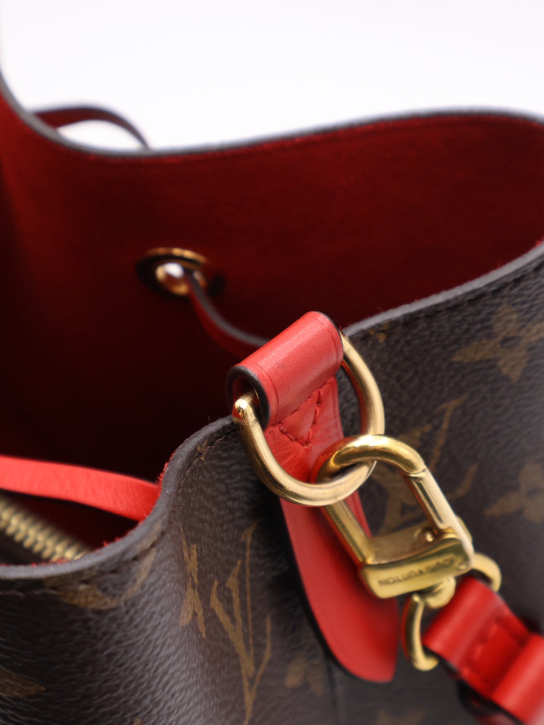 LOUIS VUITTON Neonoe水桶包 - MM紅