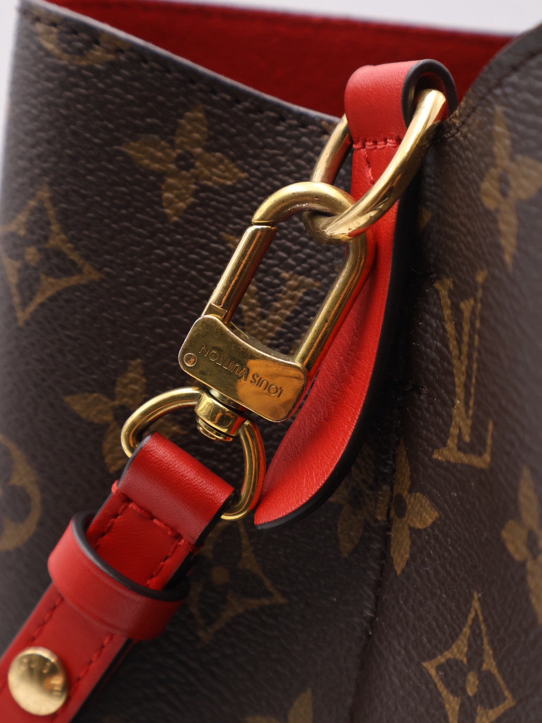 LOUIS VUITTON Neonoe水桶包 - MM紅