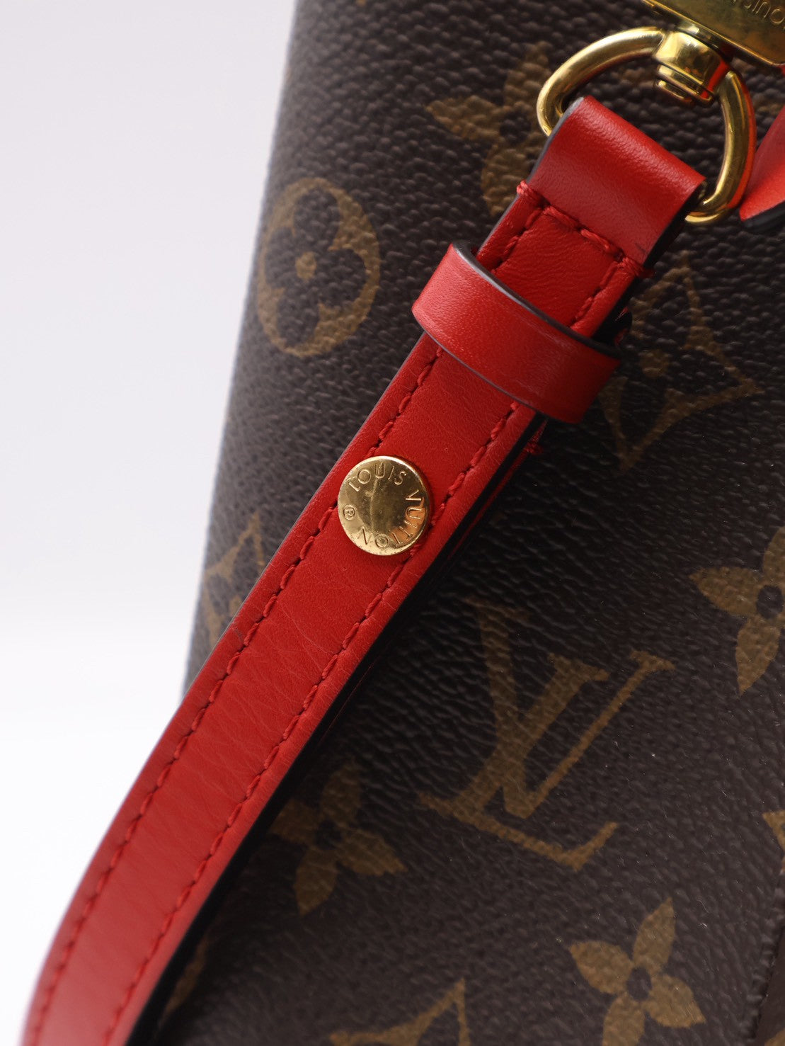 LOUIS VUITTON Neonoe水桶包 - MM紅