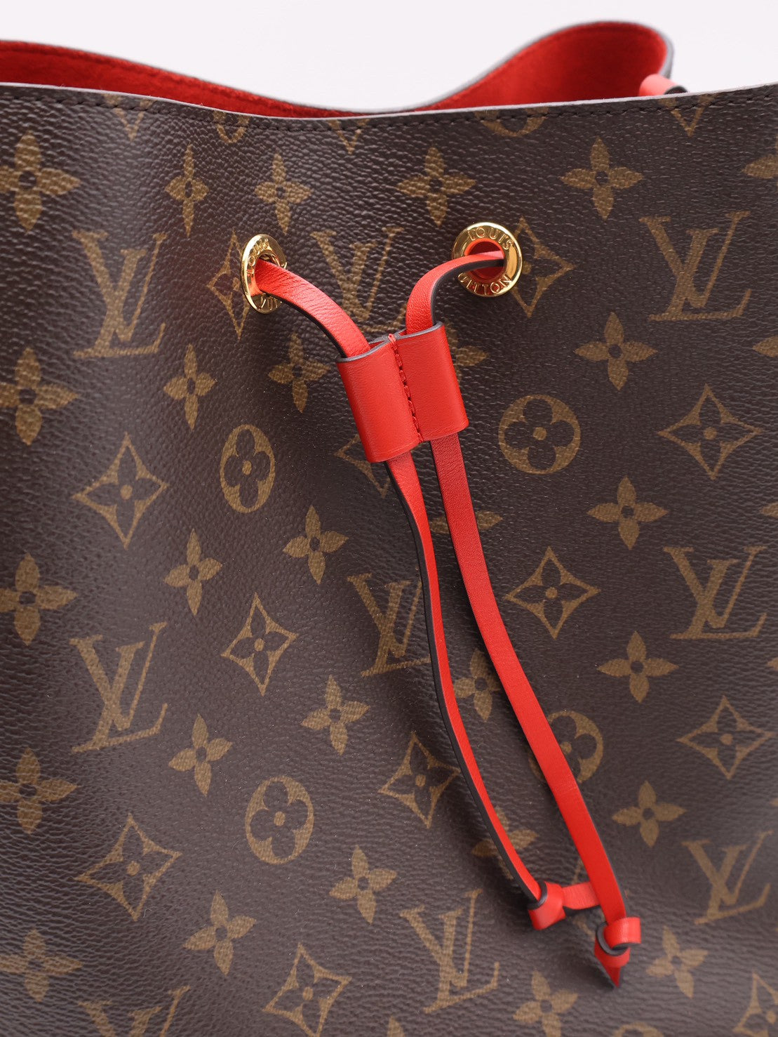 LOUIS VUITTON Neonoe水桶包 - MM紅