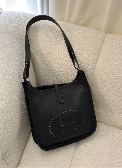 HERMES Evelyne 29 - 黑銀